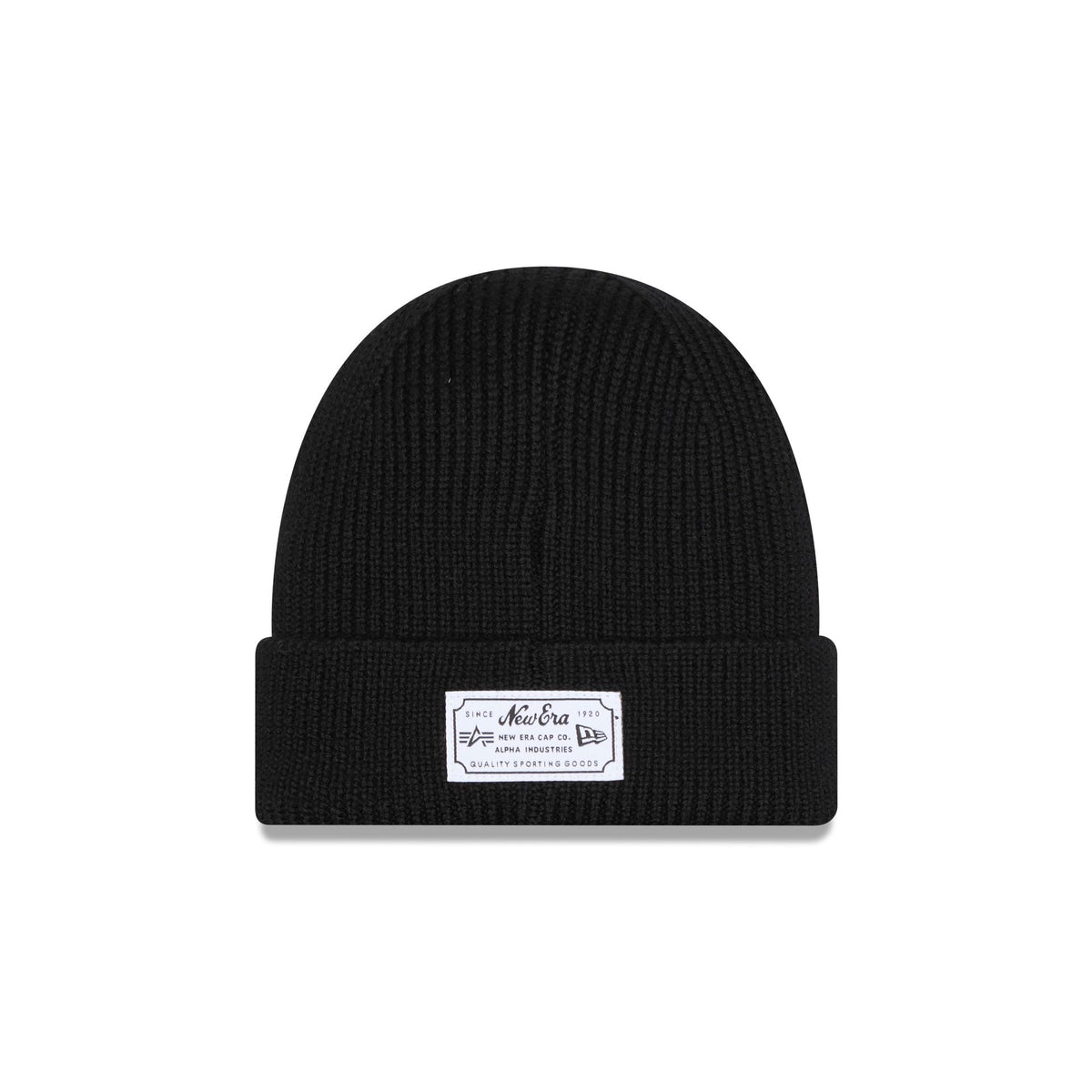 Alpha Industries x New York Giants Black Cuff Knit Hat