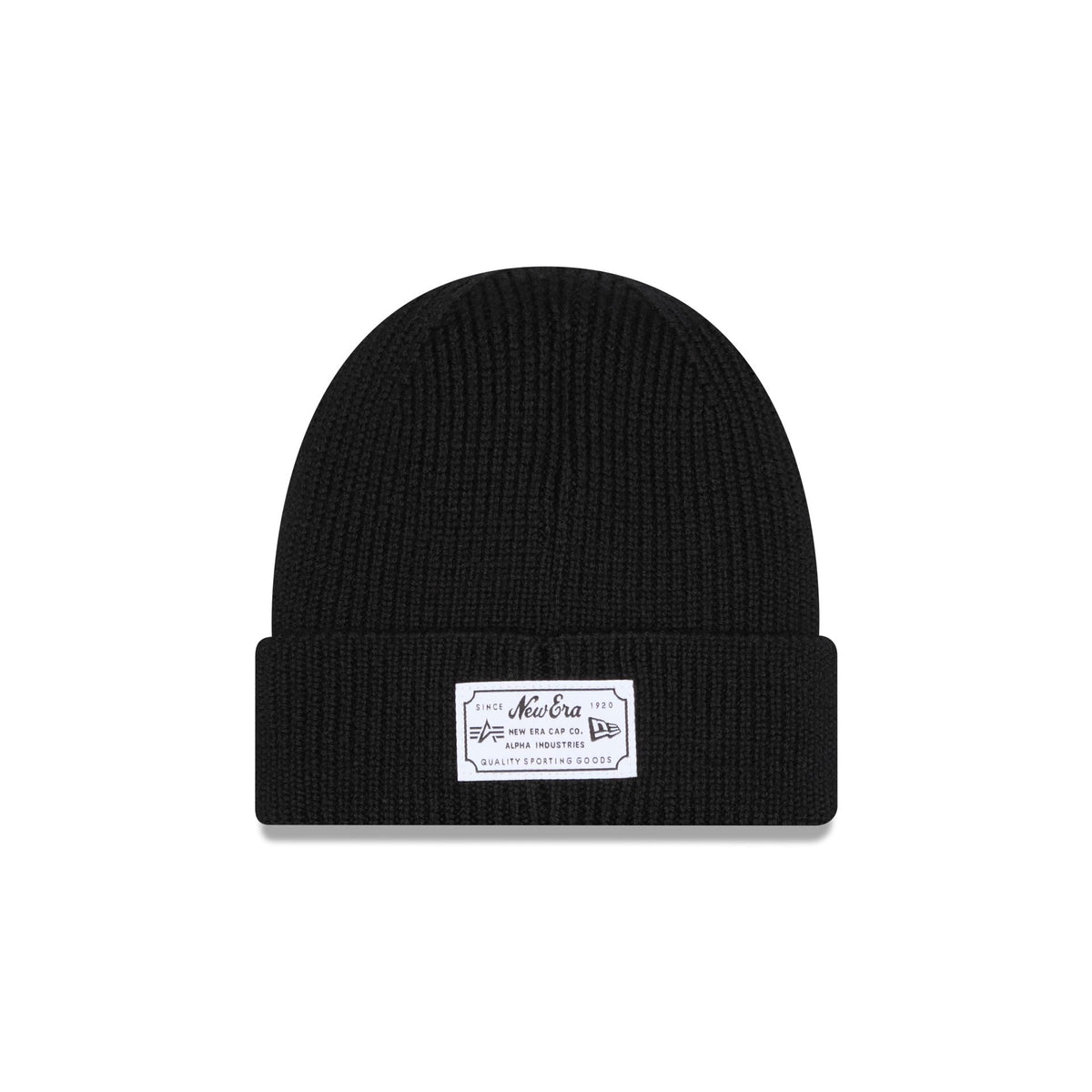Alpha Industries x Kansas City Chiefs Black Cuff Knit Hat