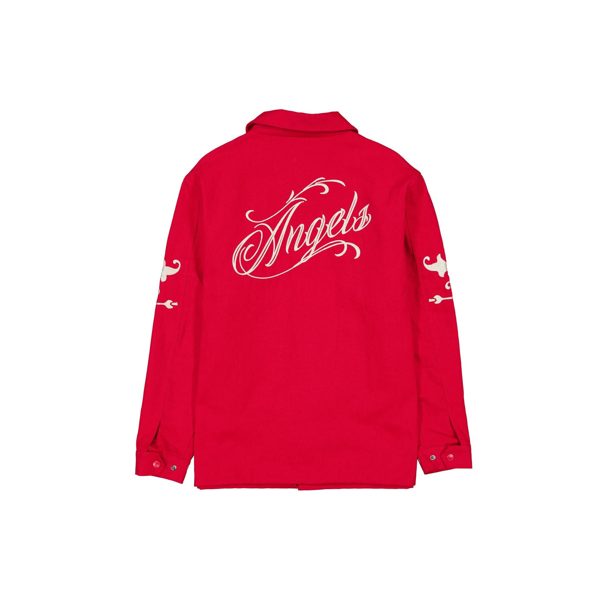 Los Angeles Angels Script Coaches Jacket