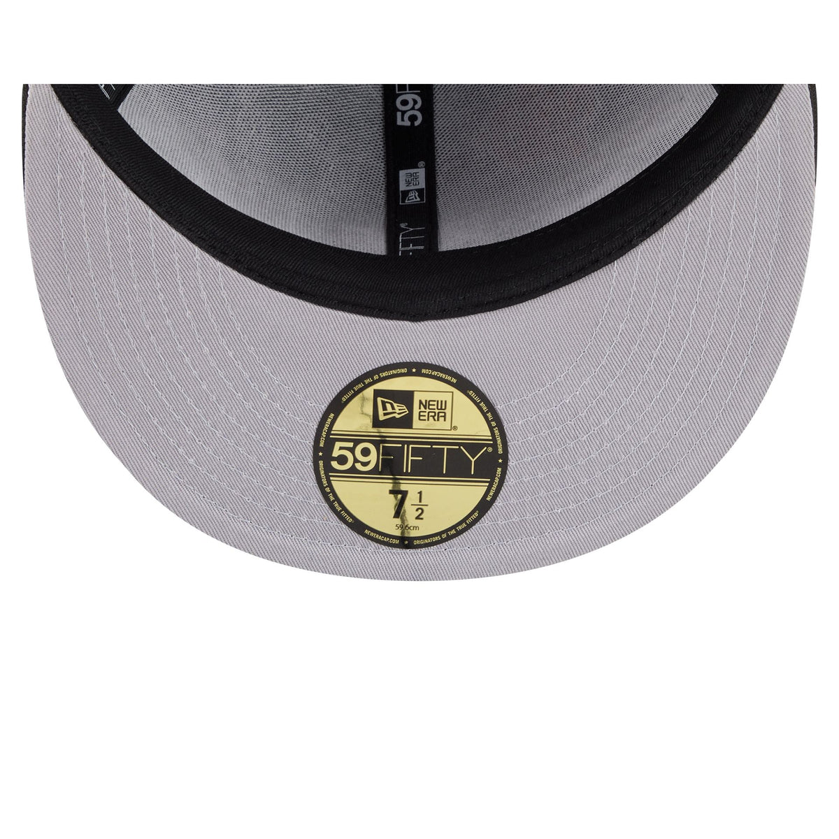 NFL All Over Logo Black 59FIFTY Fitted Hat