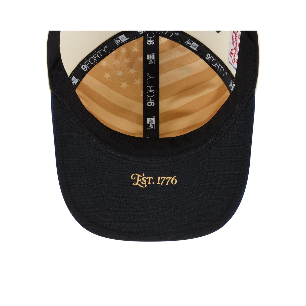 New York Mets Independence Day 2026 9FORTY M-Crown Snapback Hat