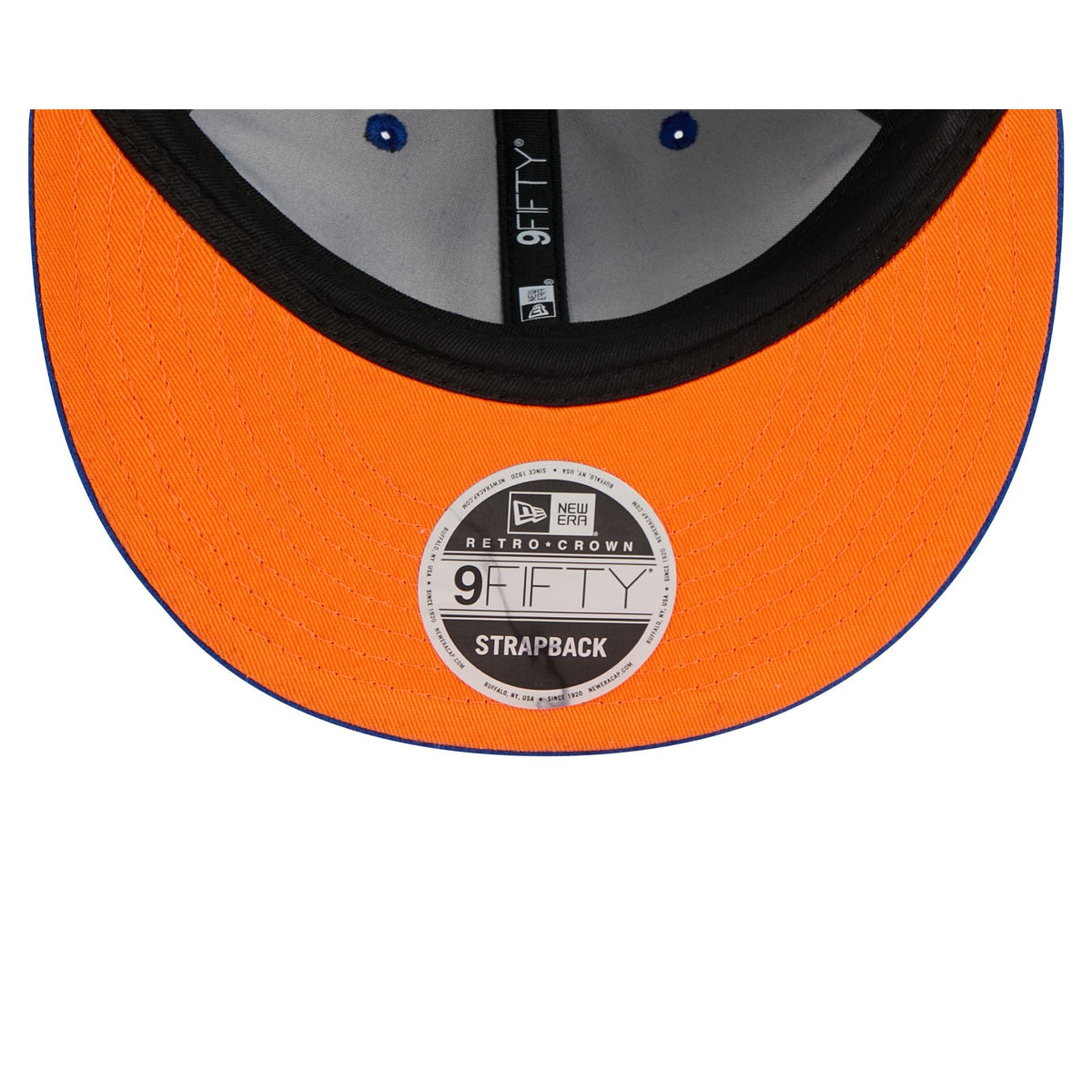 New York Knicks Chenille Woven Retro Crown 9FIFTY Adjustable Hat
