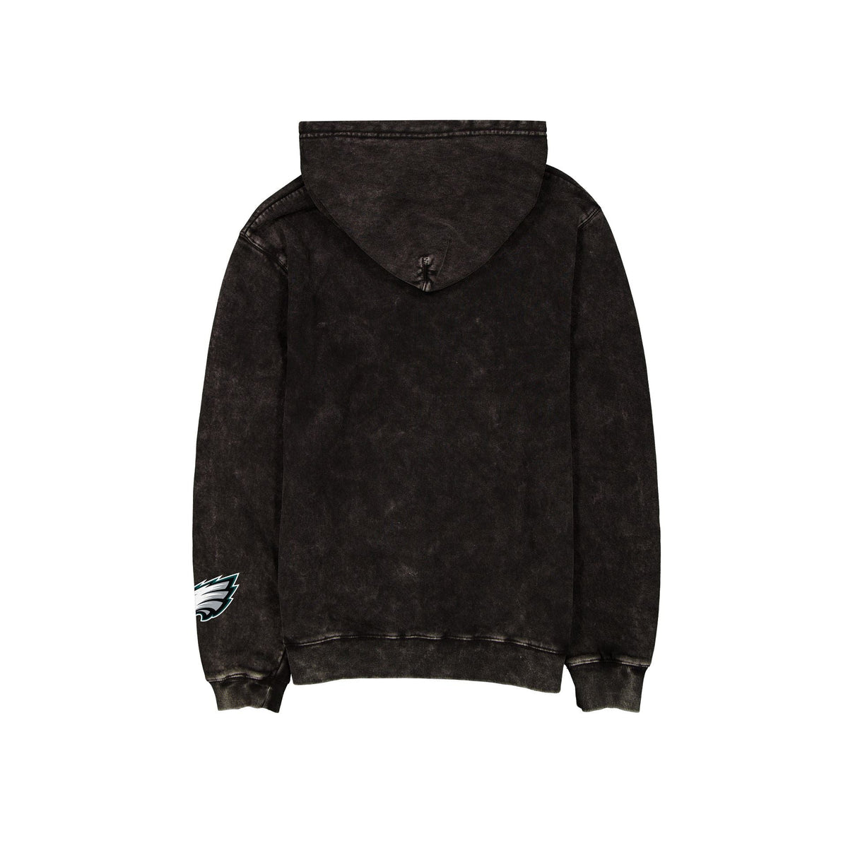 Philadelphia Eagles Logo Washed Black Hoodie