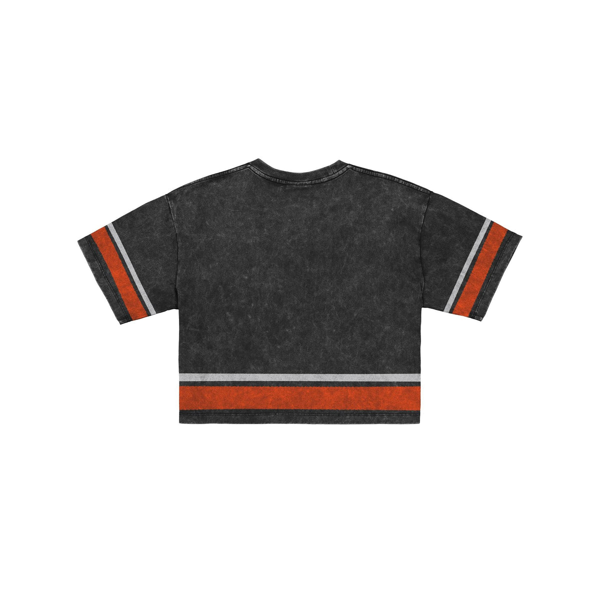 San Francisco Giants Women's Vintage Stripe Cropped T-Shirt