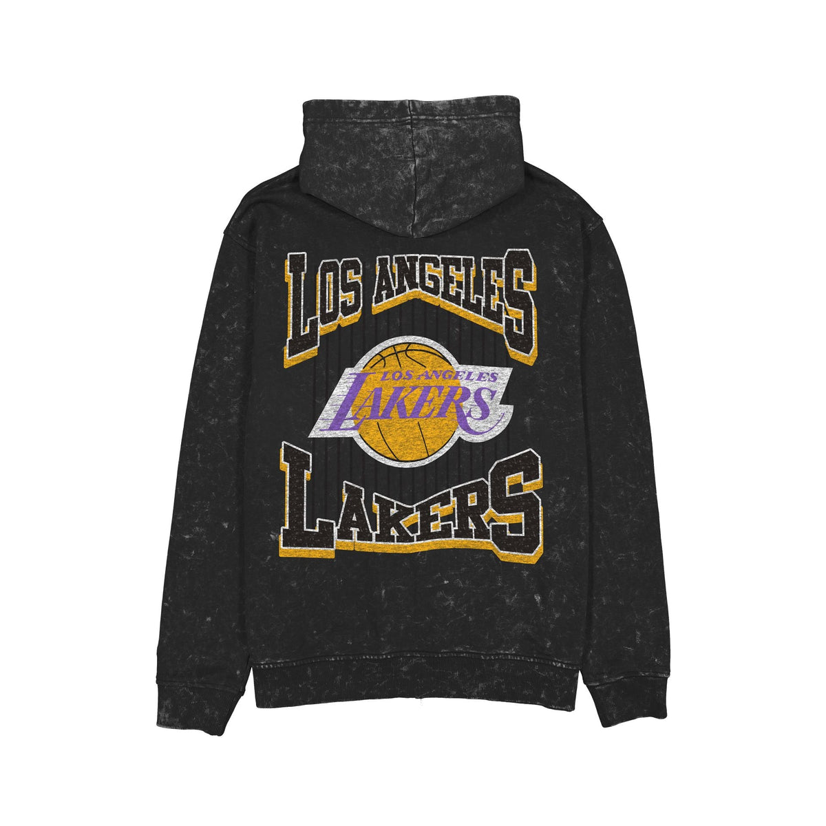 Los Angeles Lakers Washed Graphic Full-Zip Hoodie