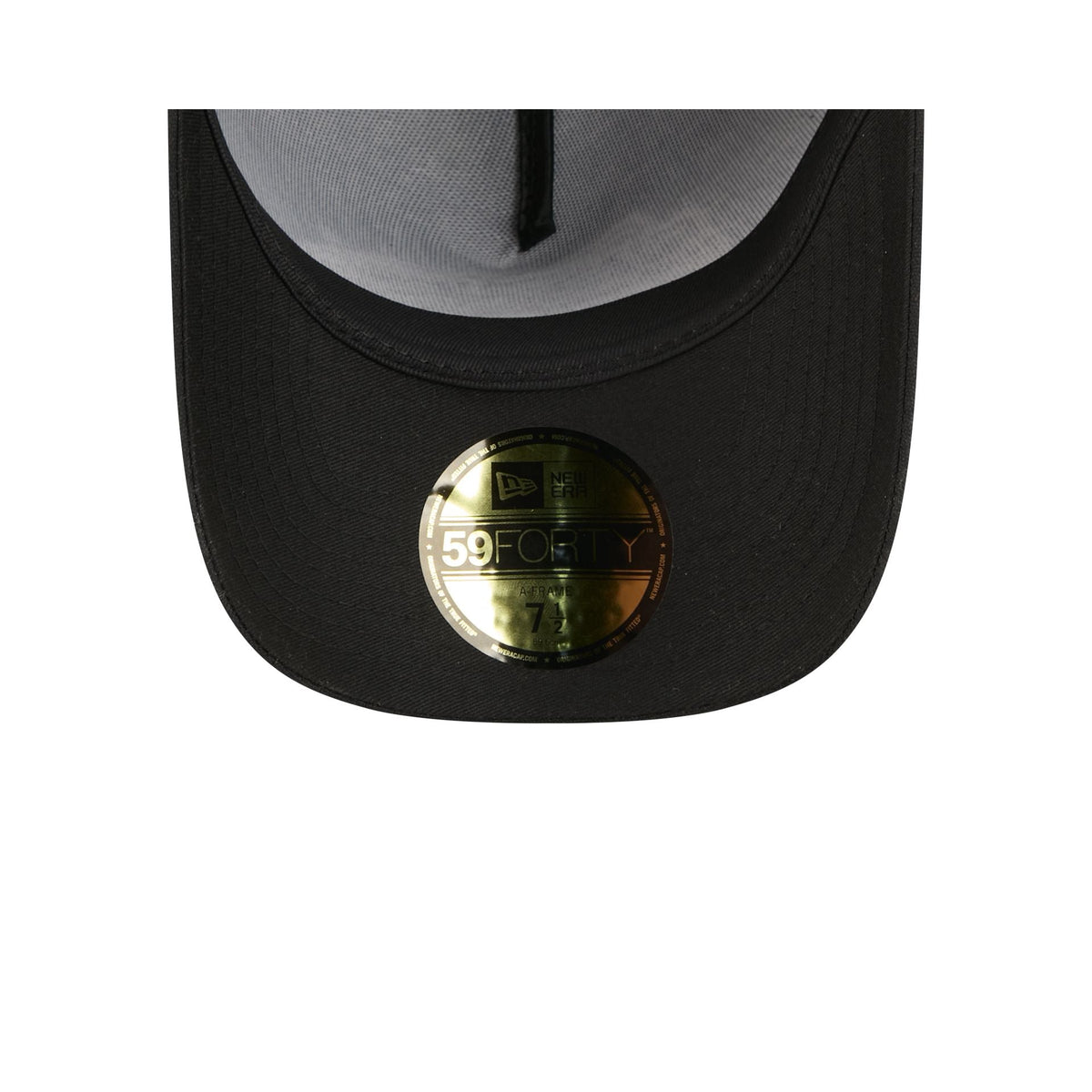 Kansas City Chiefs Waxed Canvas Black 59FORTY A-Frame Fitted Hat
