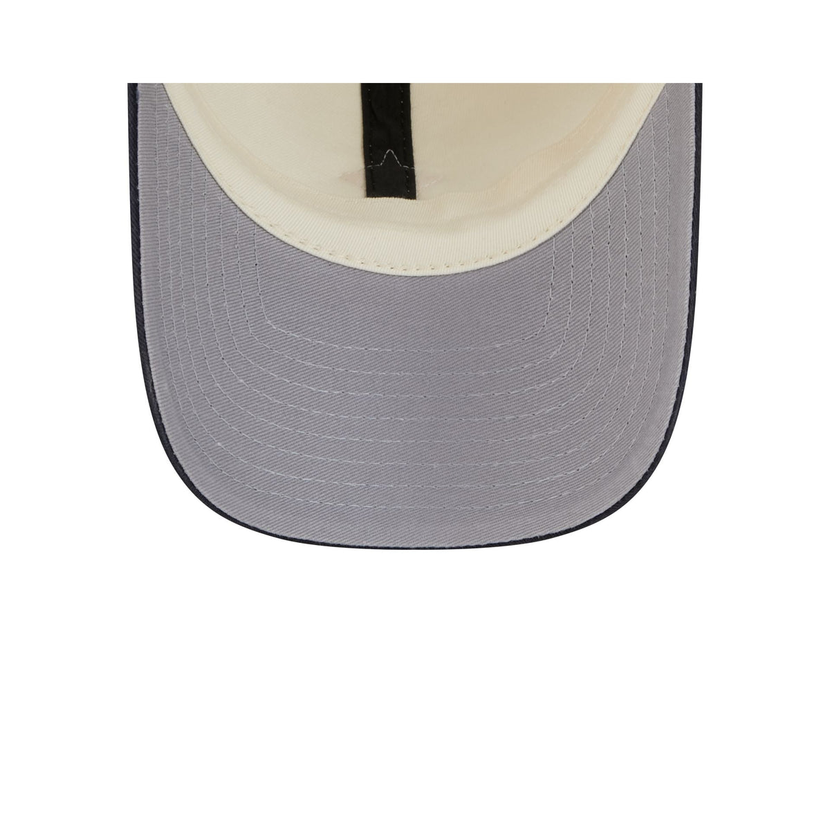 Houston Astros Mini Logo Chrome White Casual Classic Adjustable Hat