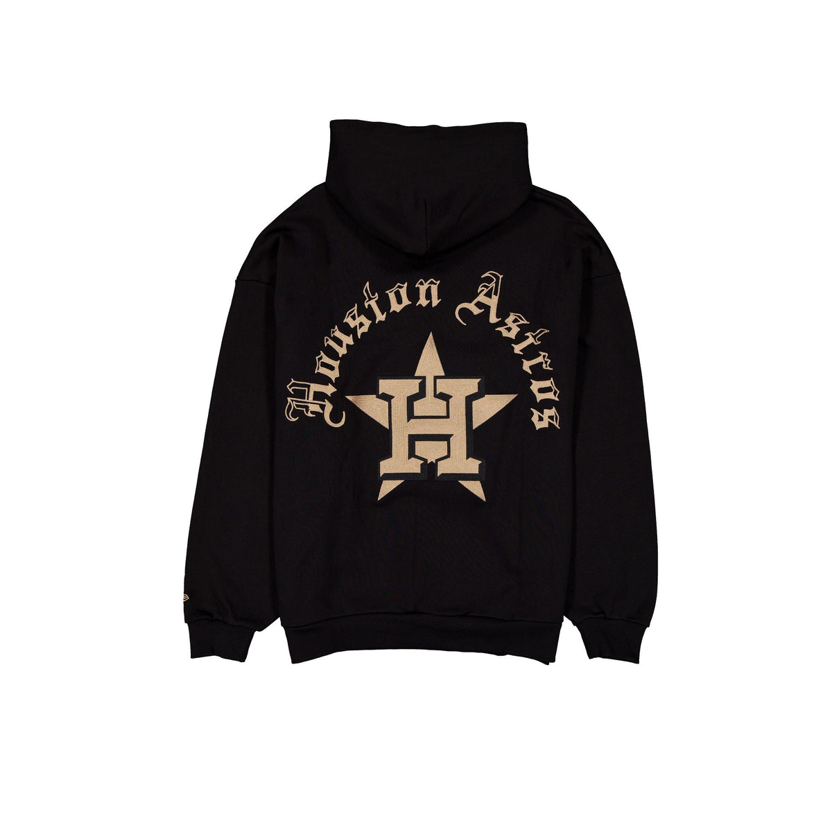 Houston Astros Gothic Lettering Black Hoodie