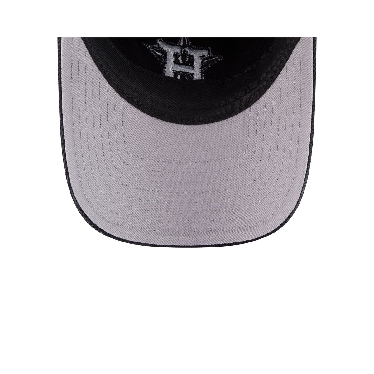Houston Astros Washed Black Denim 9FORTY A-Frame Unstructured Snapback Hat