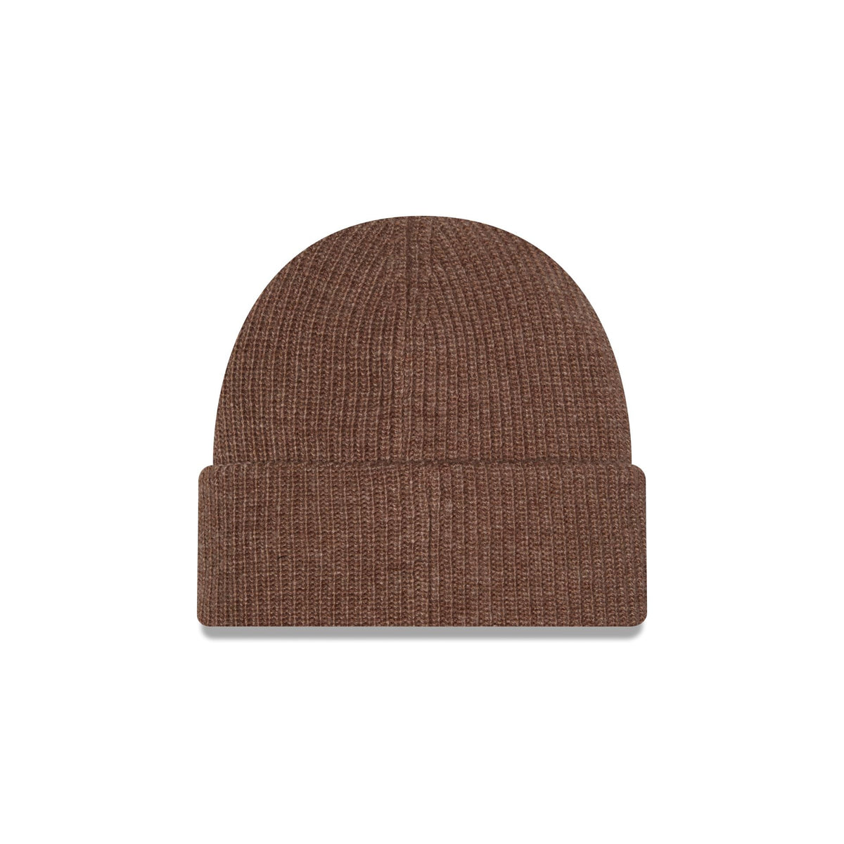 Atlanta Braves Woolen Tan Short Cuff Knit Beanie Hat