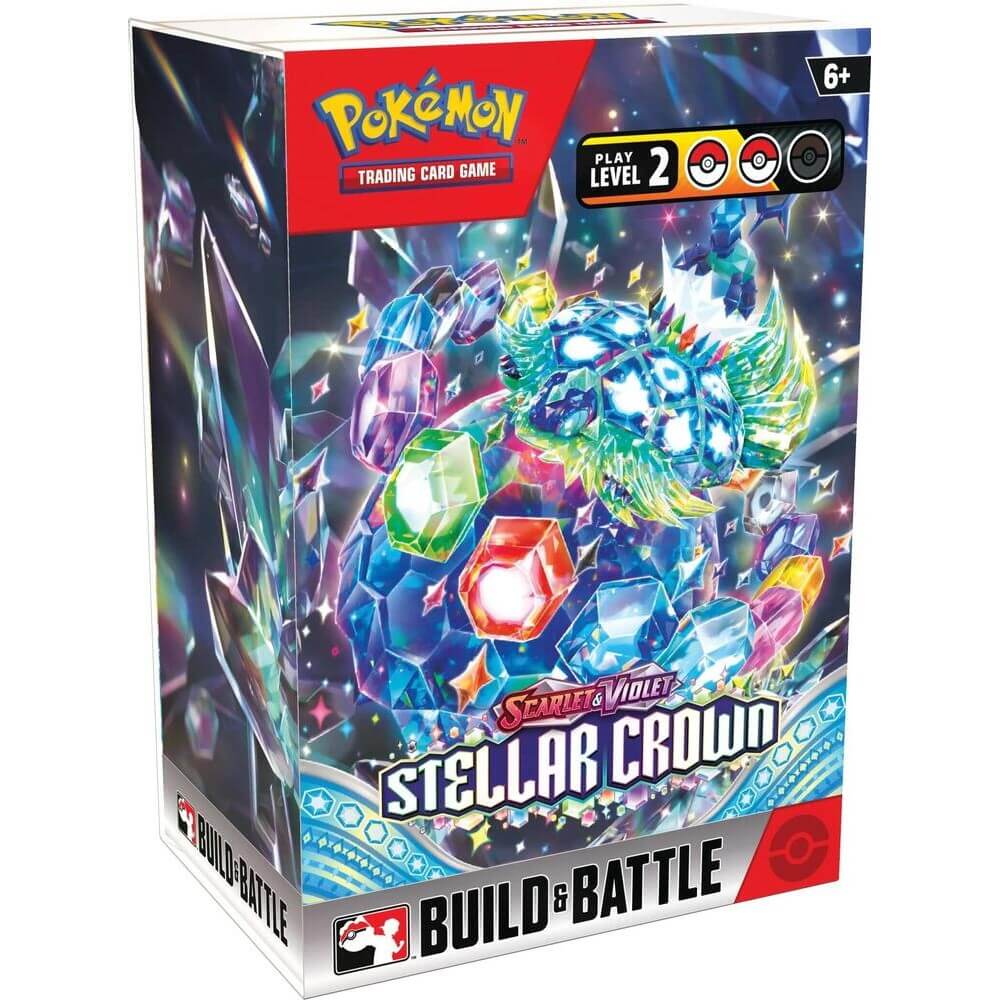 🔥2026 Christmas Gift🎄: Scarlet & Violet - Stellar Crown Build & Battle Box
