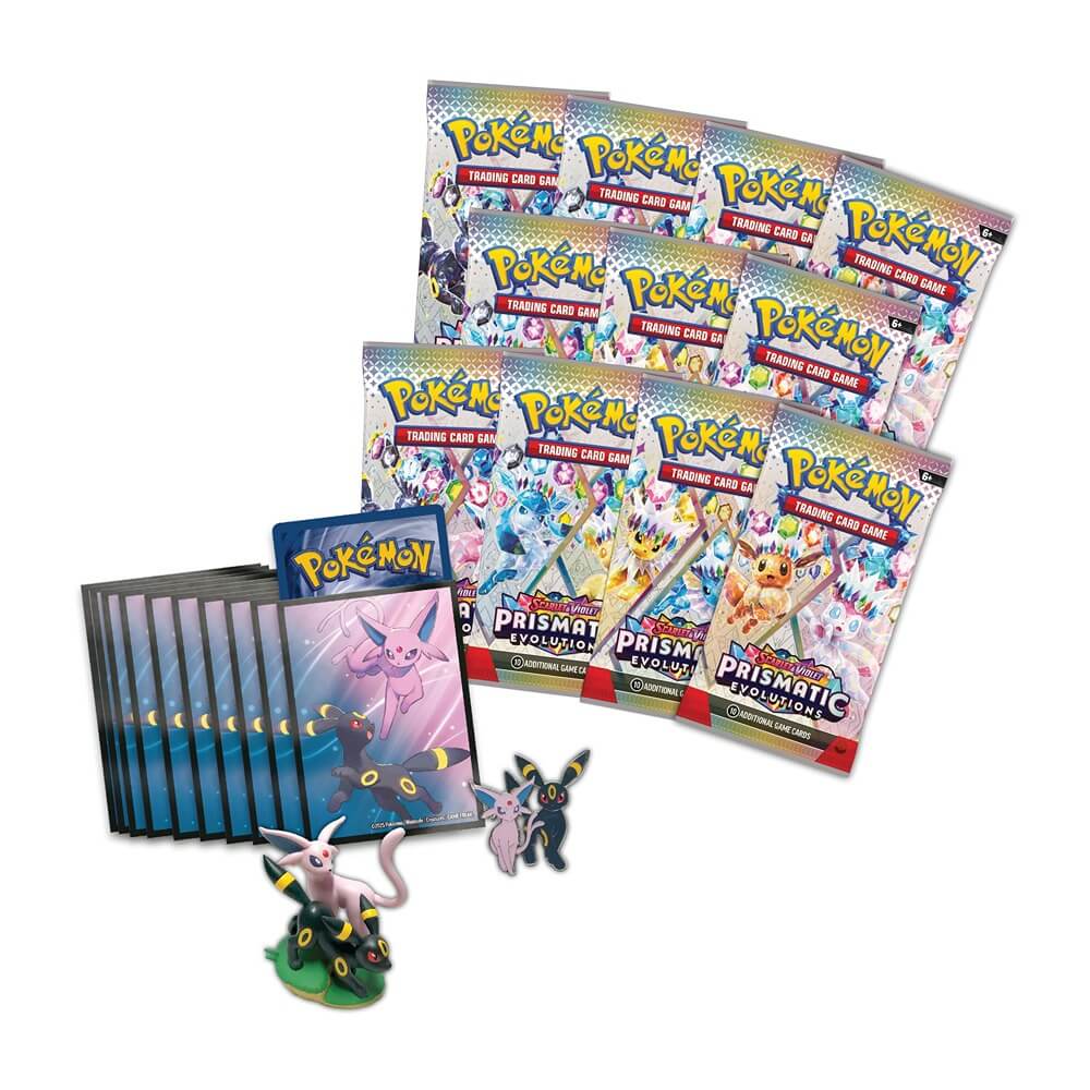 🔥2026 Christmas Gift🎄: Scarlet & Violet - Prismatic Evolutions Premium Figure Collection
