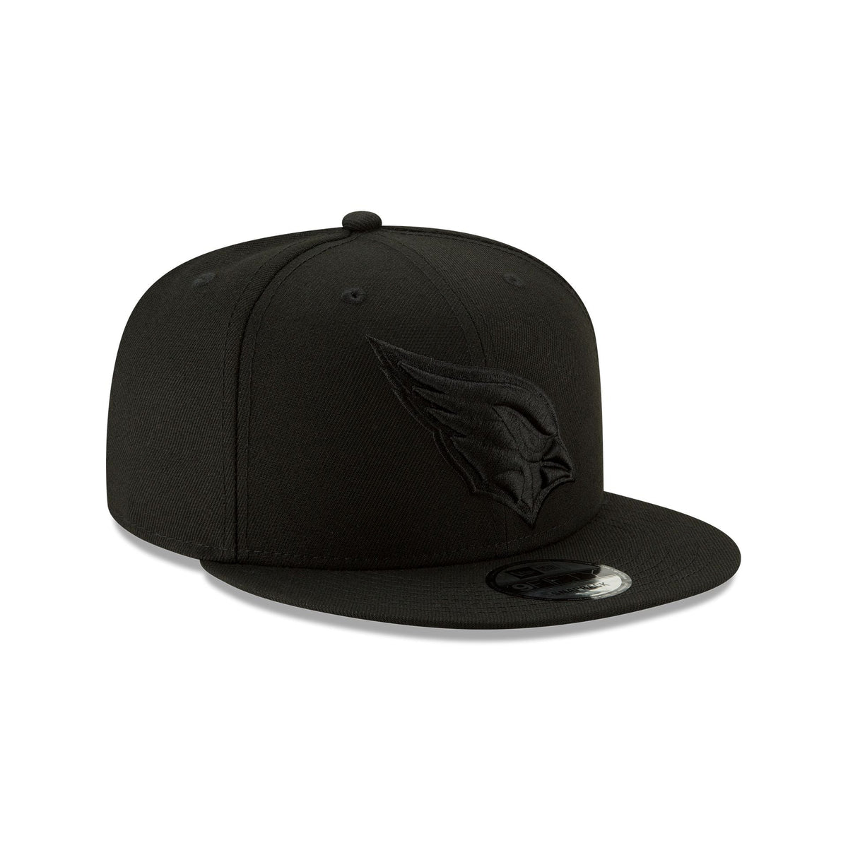Arizona Cardinals Black on Black 9FIFTY Snapback Hat