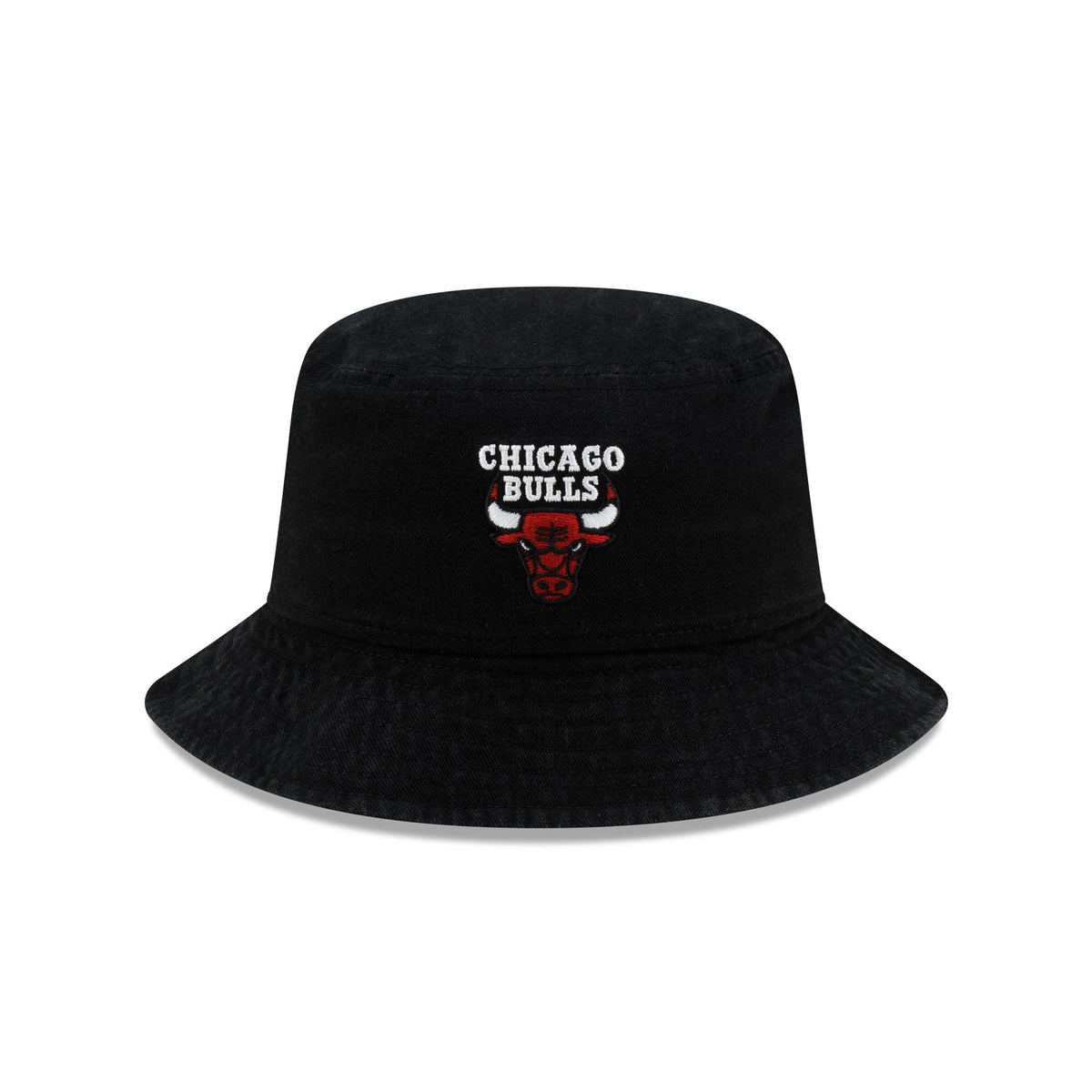 Chicago Bulls Black Bucket Hat