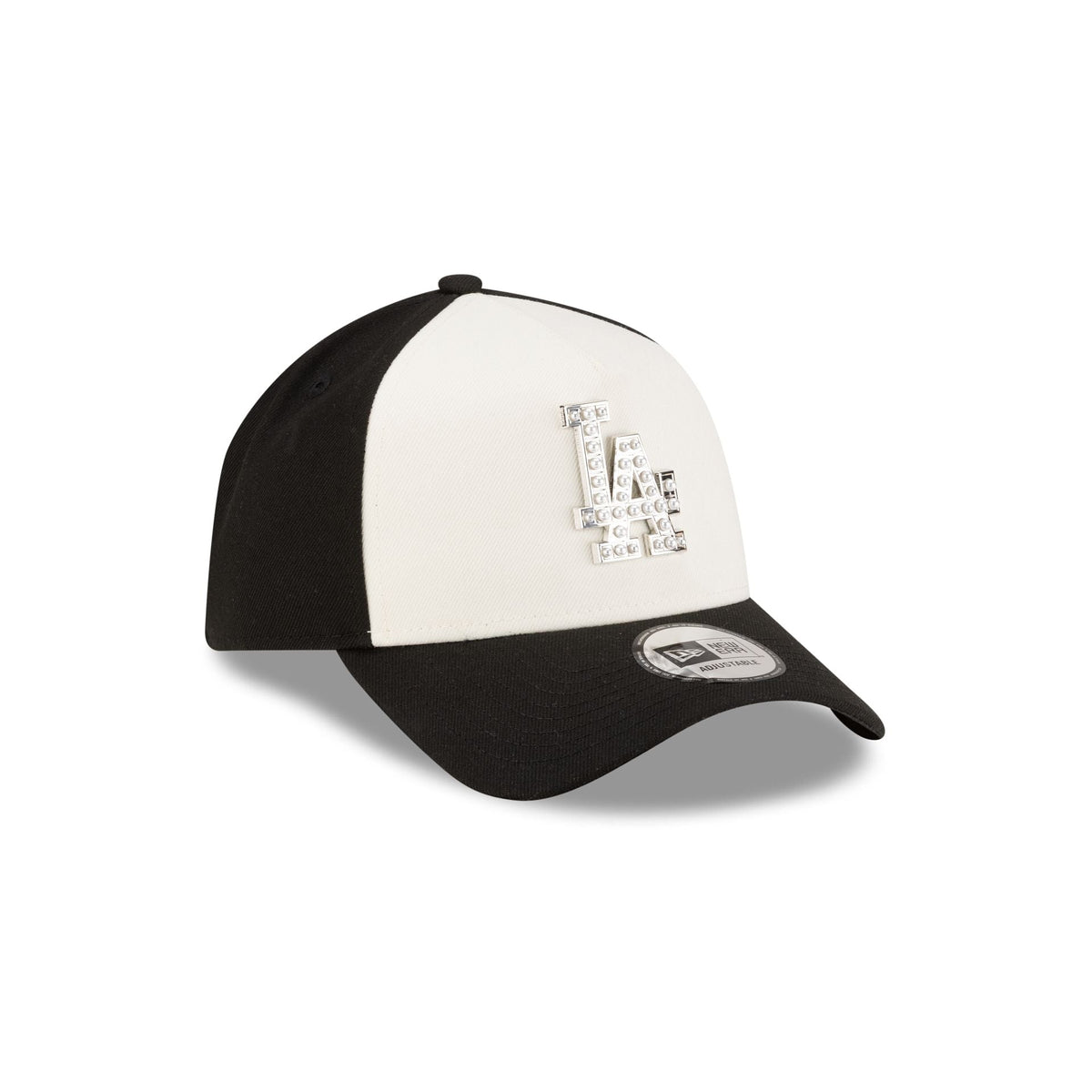 Los Angeles Dodgers Pearl Logo 9FORTY A-Frame Snapback Hat