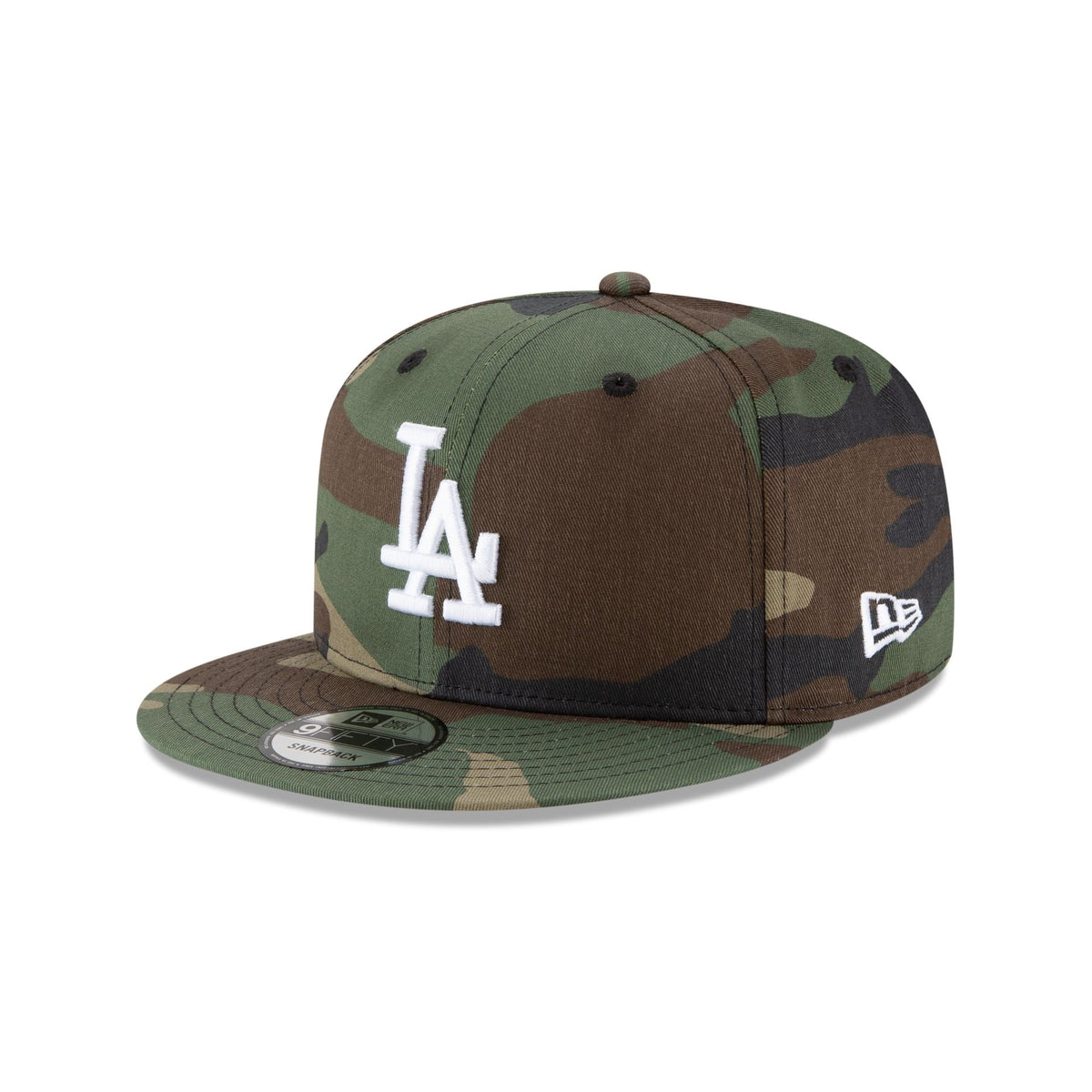 Los Angeles Dodgers 2025 World Series Champions Samurai Patch Camo 9FIFTY Snapback Hat