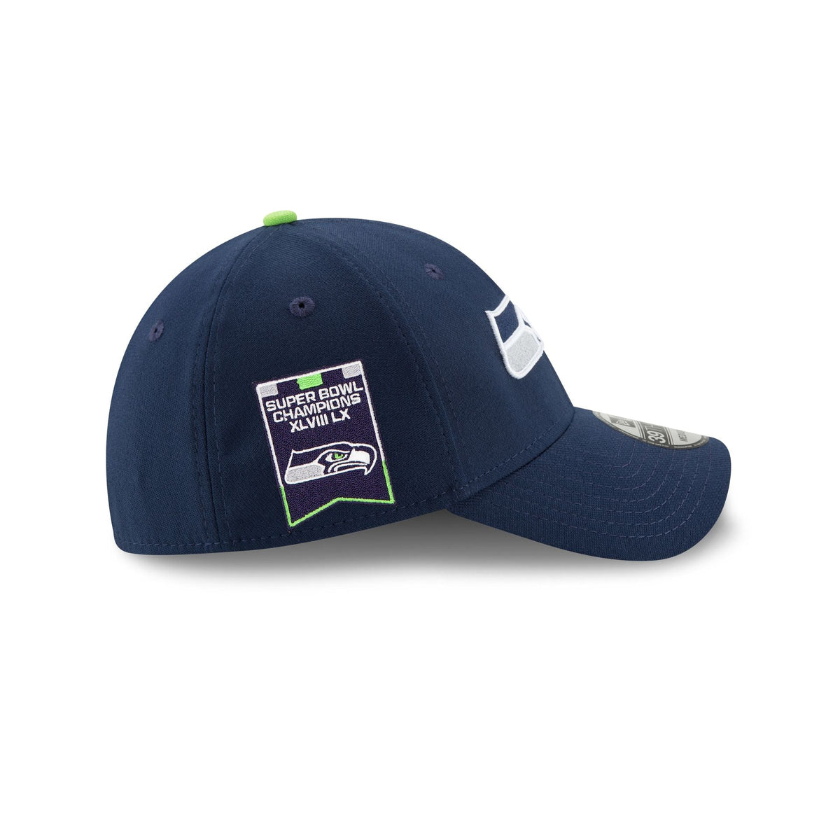 Seattle Seahawks Super Bowl LX Champions Multi-Year Banner 39THIRTY Stretch Fit Hat