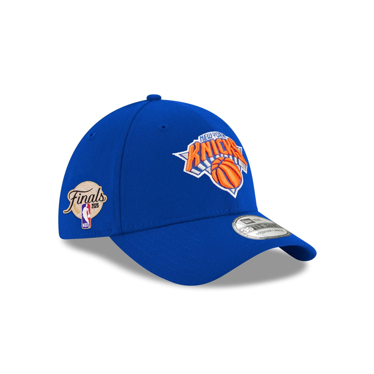 New York Knicks 2026 Finals Participation Sidepatch 39THIRTY Stretch Fit Hat