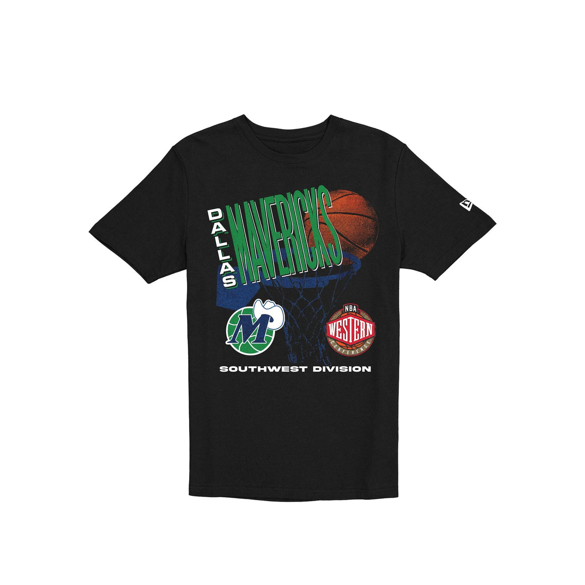 Dallas Mavericks Hardwood Classics 90s T-Shirt