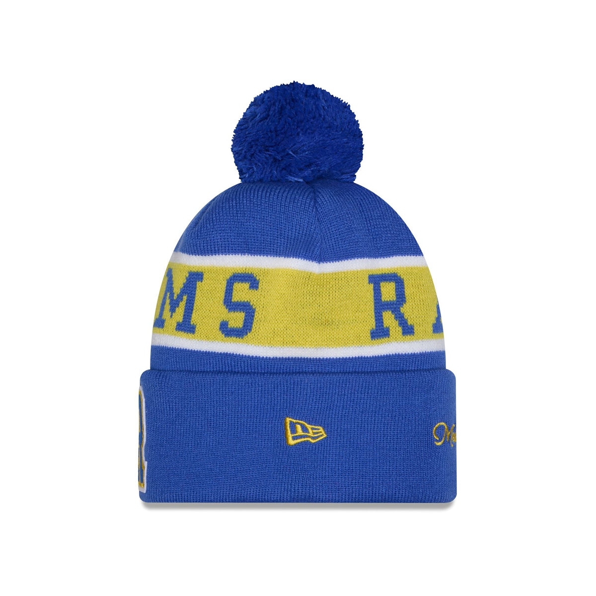 Los Angeles Rams 2026 Melbourne Game Pom Knit Hat