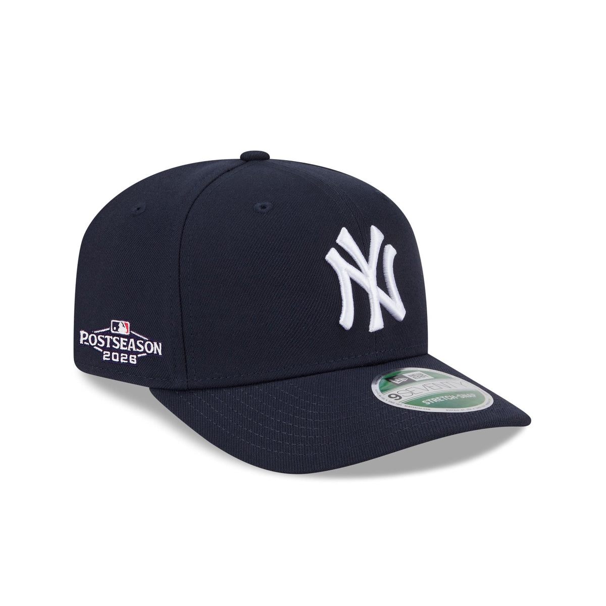 New York Yankees 2026 Postseason Side Patch 9SEVENTY Stretch-Snap Hat