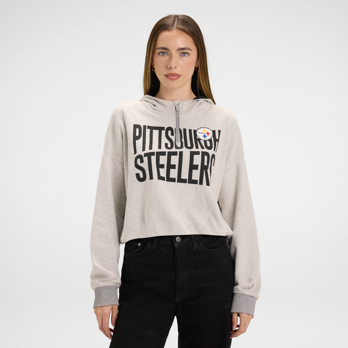 Los Angeles Lakers Sport Night Heather Gray Women's Hoodie