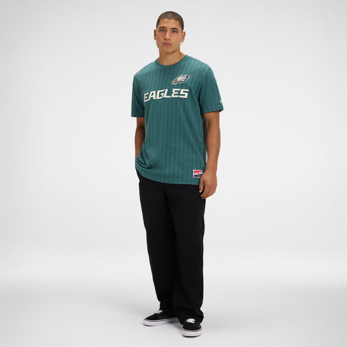 Golden State Warriors Throwback Retro Pinstripe T-Shirt
