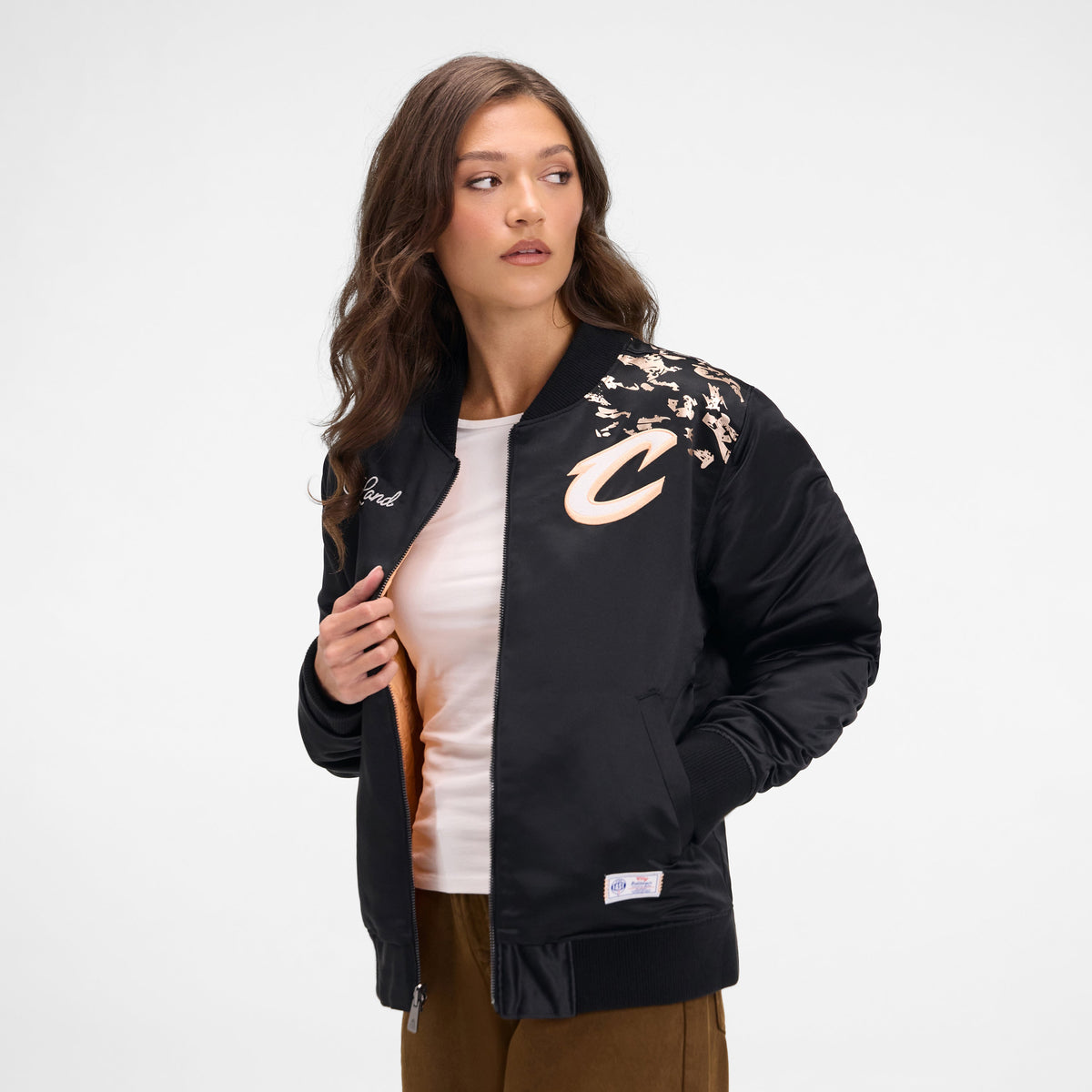 Los Angeles Lakers 2025 City Edition Women's Black Jacket