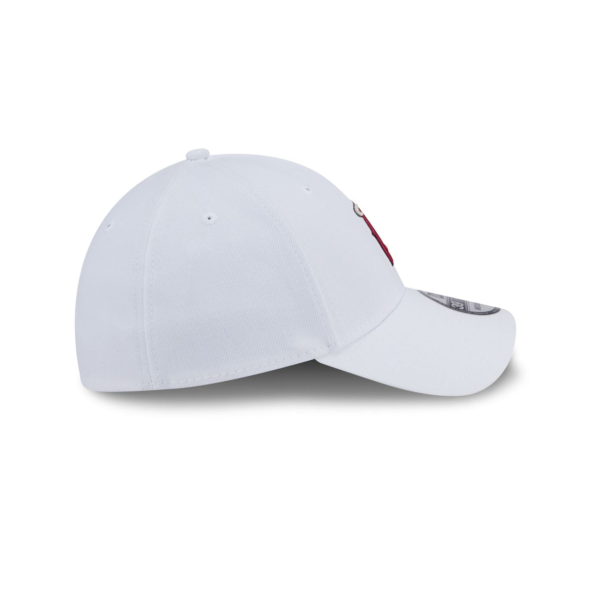 Los Angeles Angels Optic White 39THIRTY Stretch Fit Hat