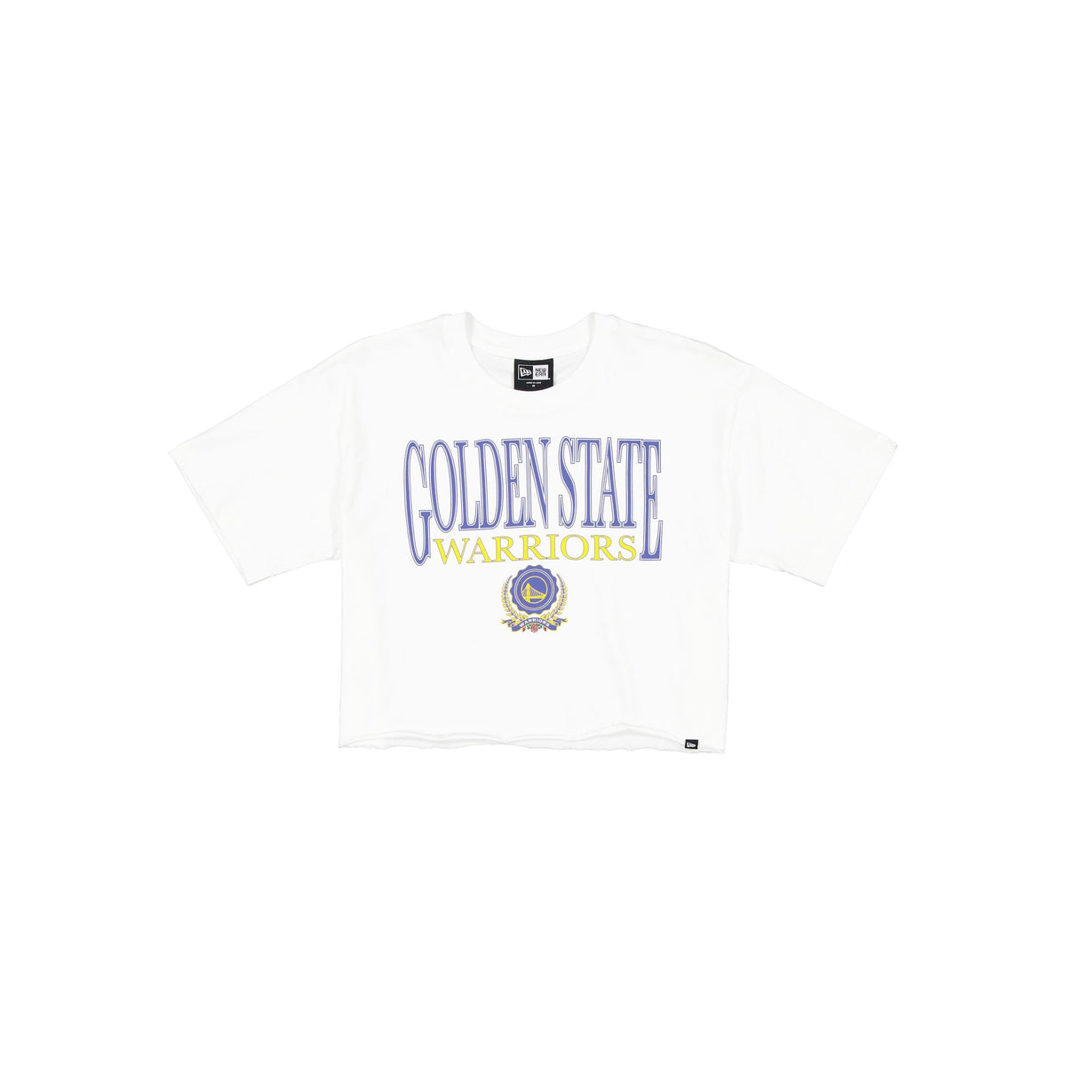 Golden State Warriors Throwback Prep Women's Cropped T-Shirt
