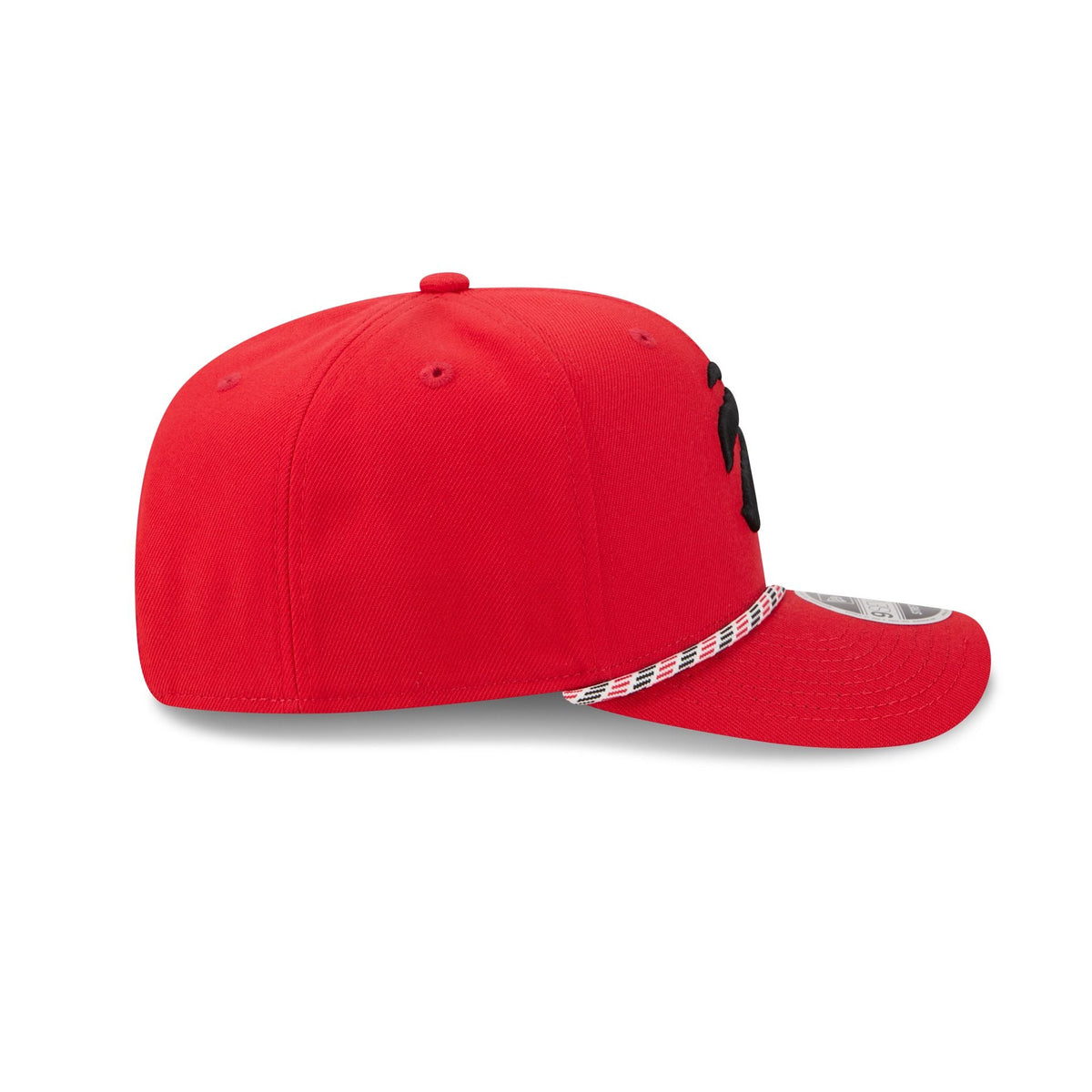 Toronto Raptors Multicolor Rope 9SEVENTY Stretch-Snap Hat
