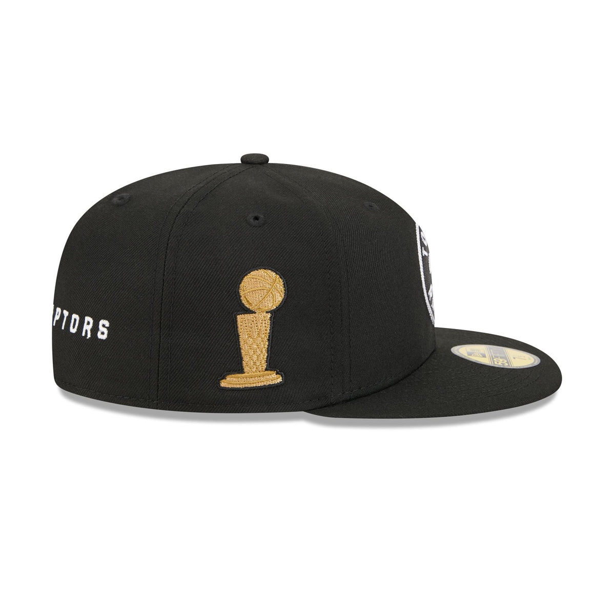 Alpha Industries x Toronto Raptors Black 59FIFTY Fitted Hat