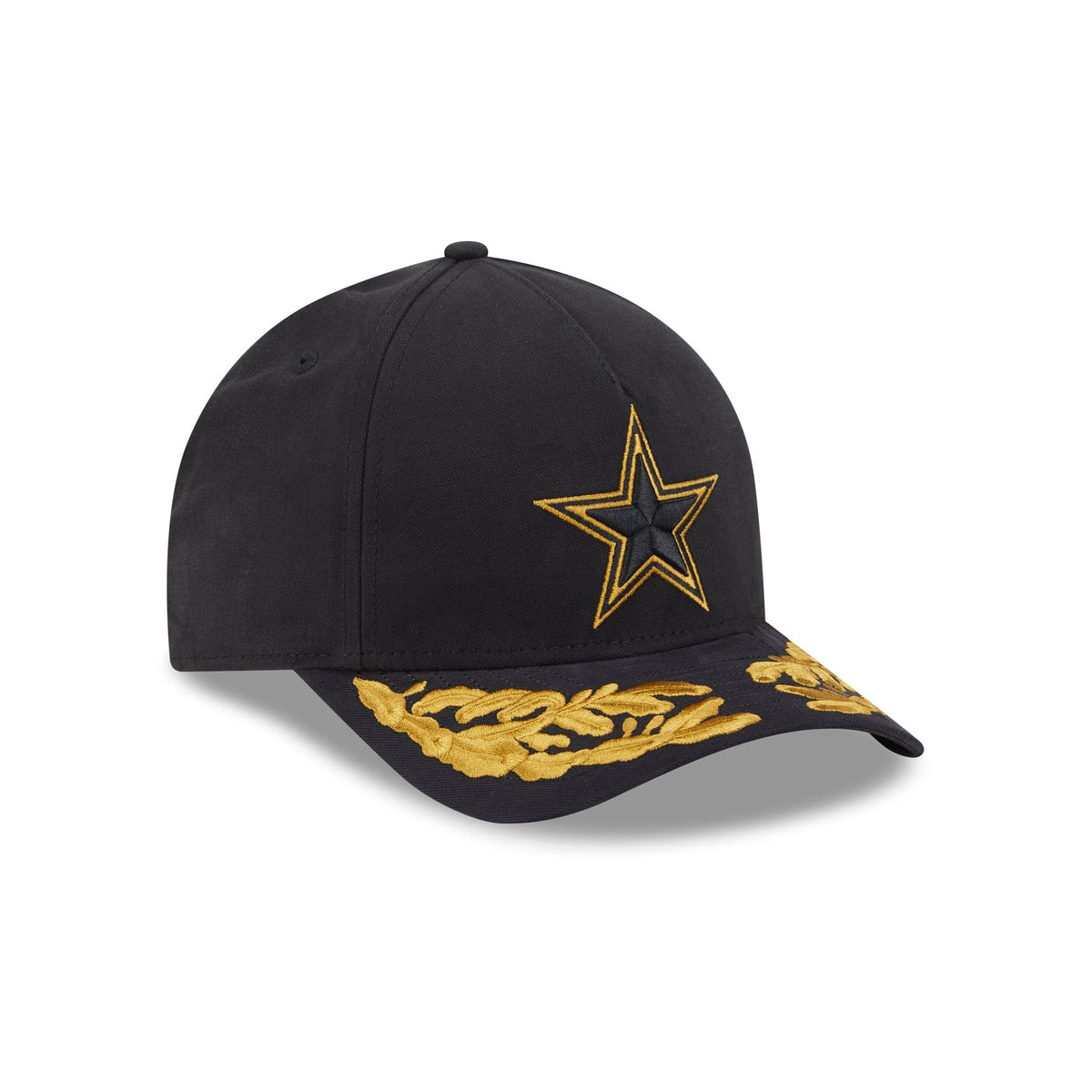 Alpha Industries x Dallas Cowboys Black 9FORTY M-Crown A-Frame Snapback Hat