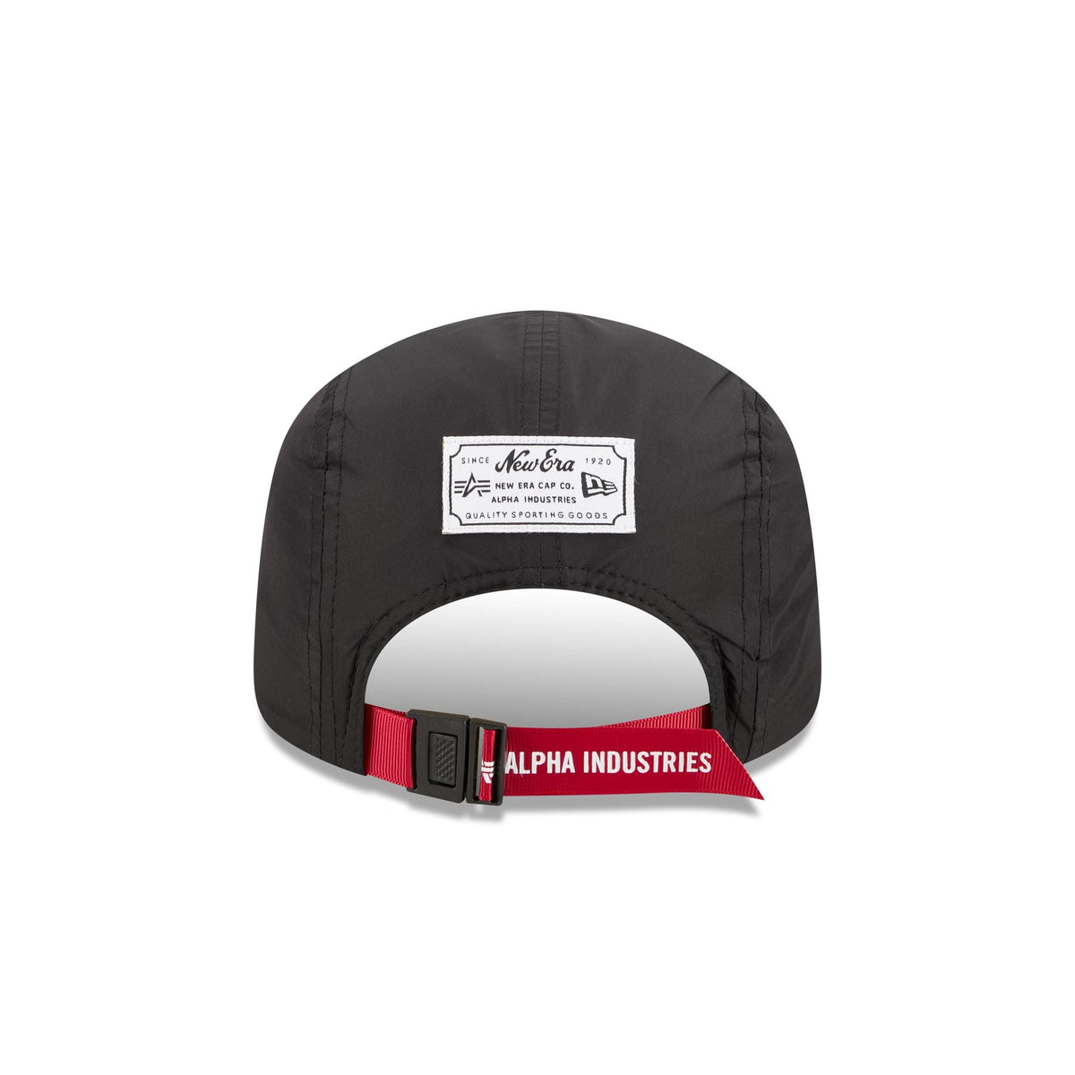 Alpha Industries x New York Jets Black Runner Adjustable Hat