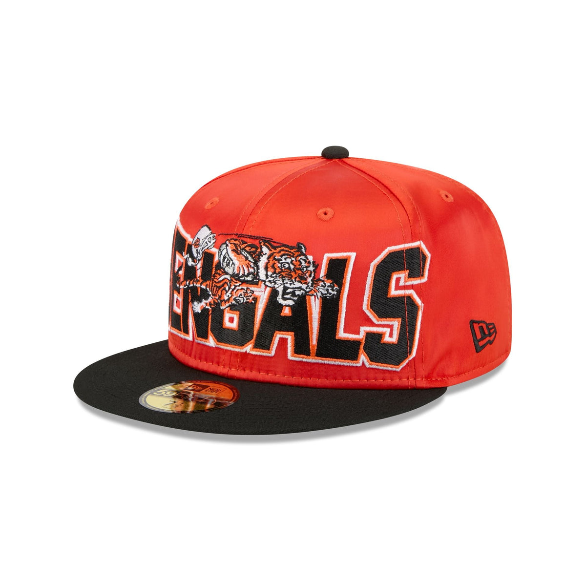Cincinnati Bengals Bold Satin 59FIFTY Fitted Hat