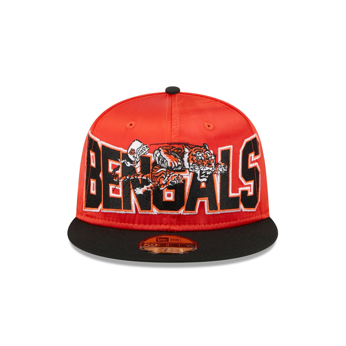 Cincinnati Bengals Bold Satin 59FIFTY Fitted Hat