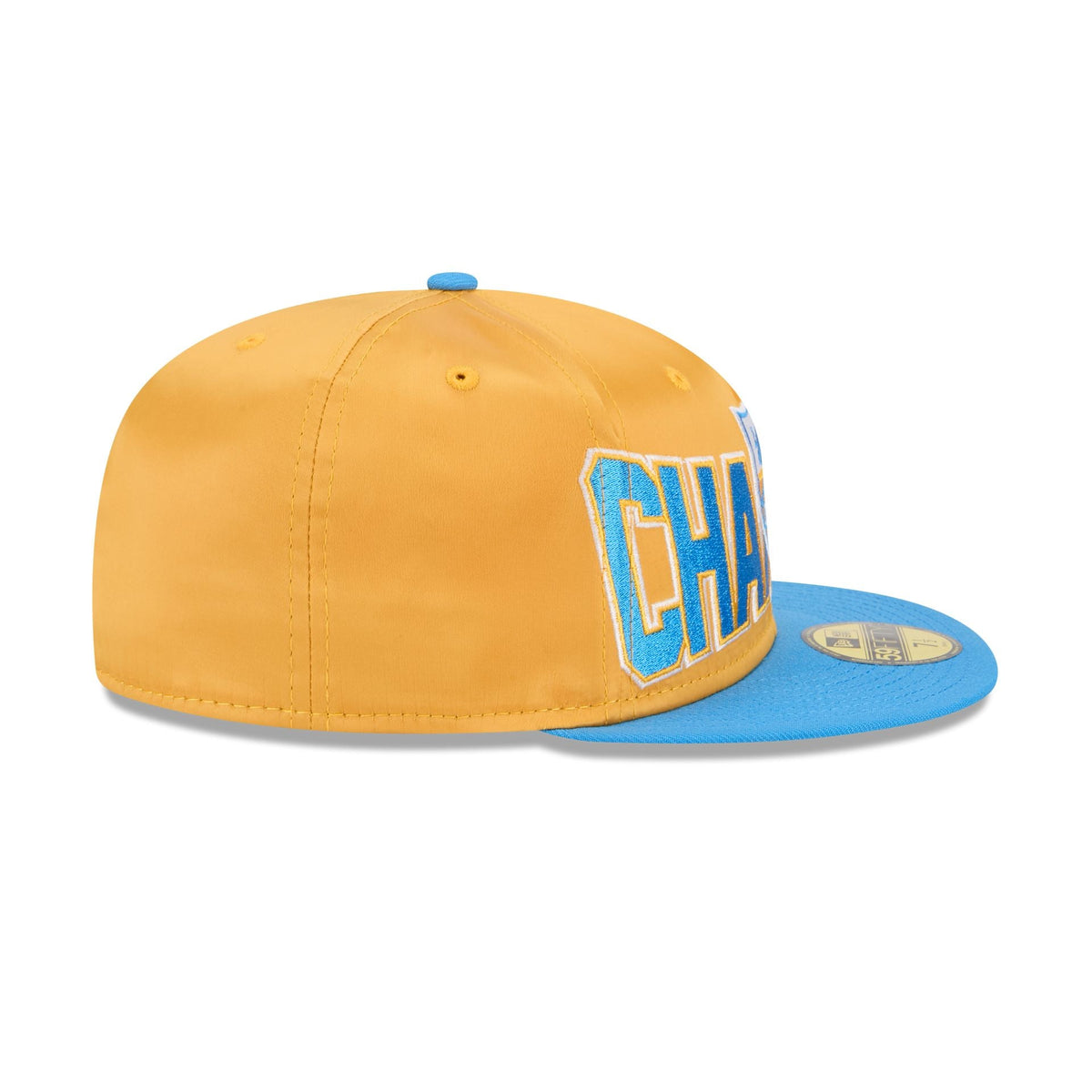 Los Angeles Chargers Bold Satin 59FIFTY Fitted Hat