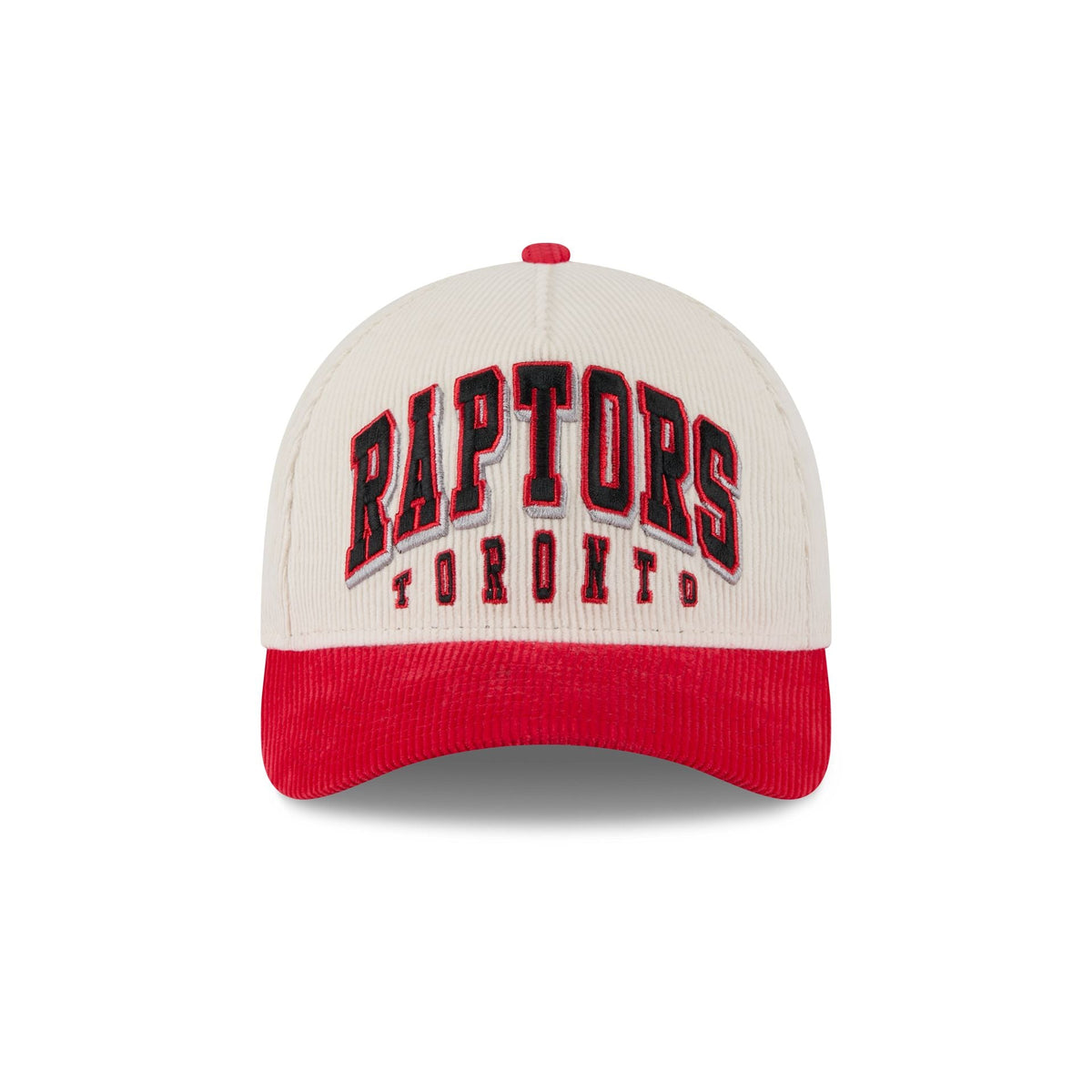 Toronto Raptors Stacked Corduroy 9FORTY M-Crown A-Frame Snapback Hat