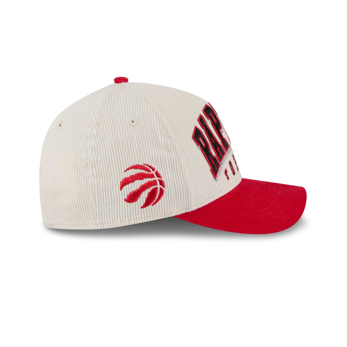 Toronto Raptors Stacked Corduroy 9FORTY M-Crown A-Frame Snapback Hat