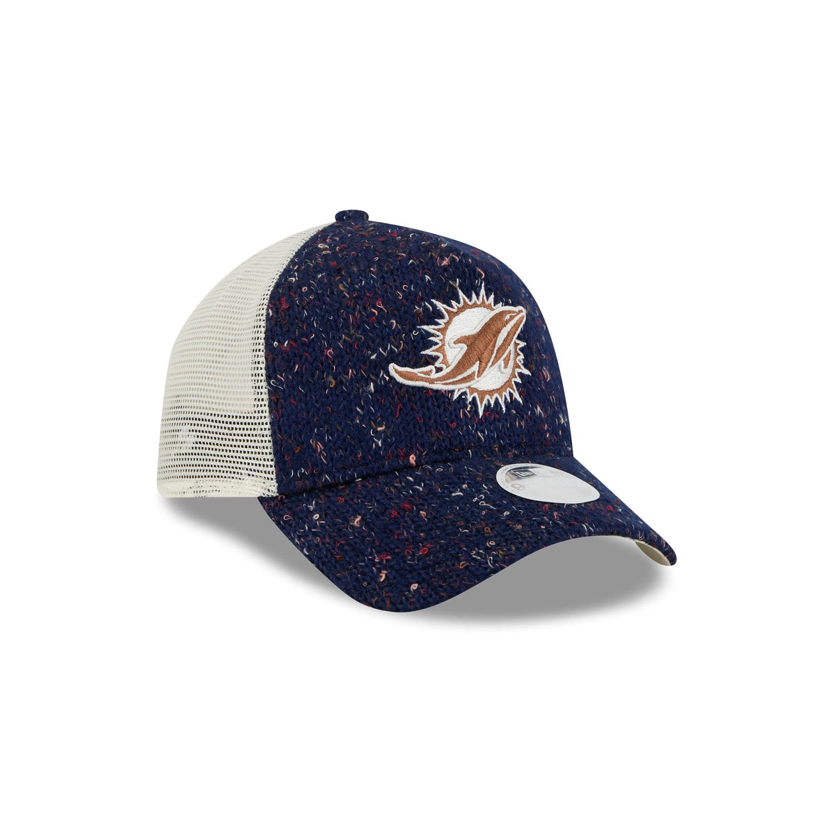 Miami Dolphins Knit Women's 9FORTY A-Frame Trucker Hat