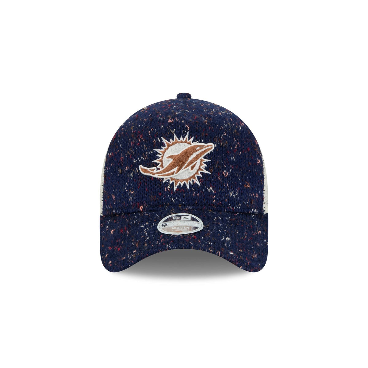 Miami Dolphins Knit Women's 9FORTY A-Frame Trucker Hat