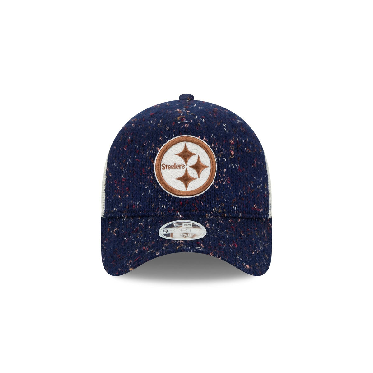 Pittsburgh Steelers Knit Women's 9FORTY A-Frame Trucker Hat