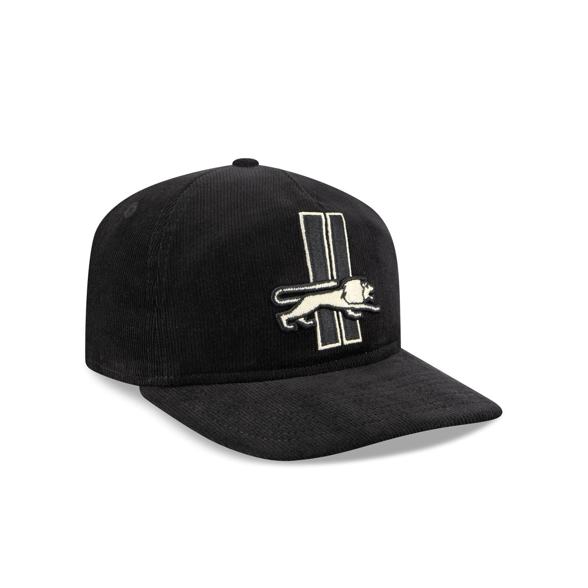 Detroit Lions Nostalgic Black Corduroy 19TWENTY Adjustable Hat