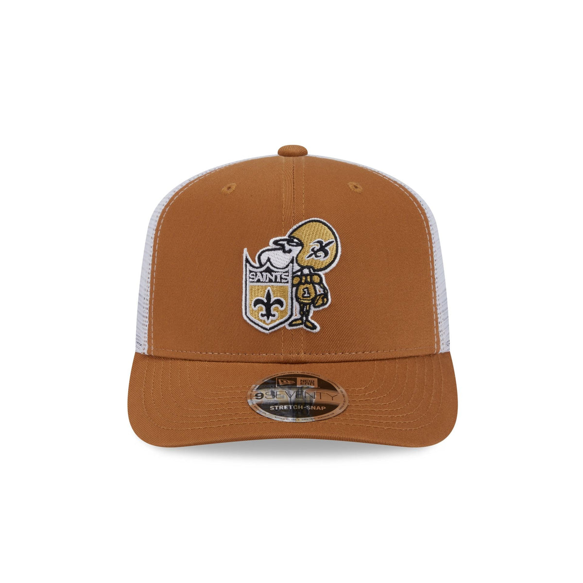 New Orleans Saints Bronze 9SEVENTY Trucker Hat