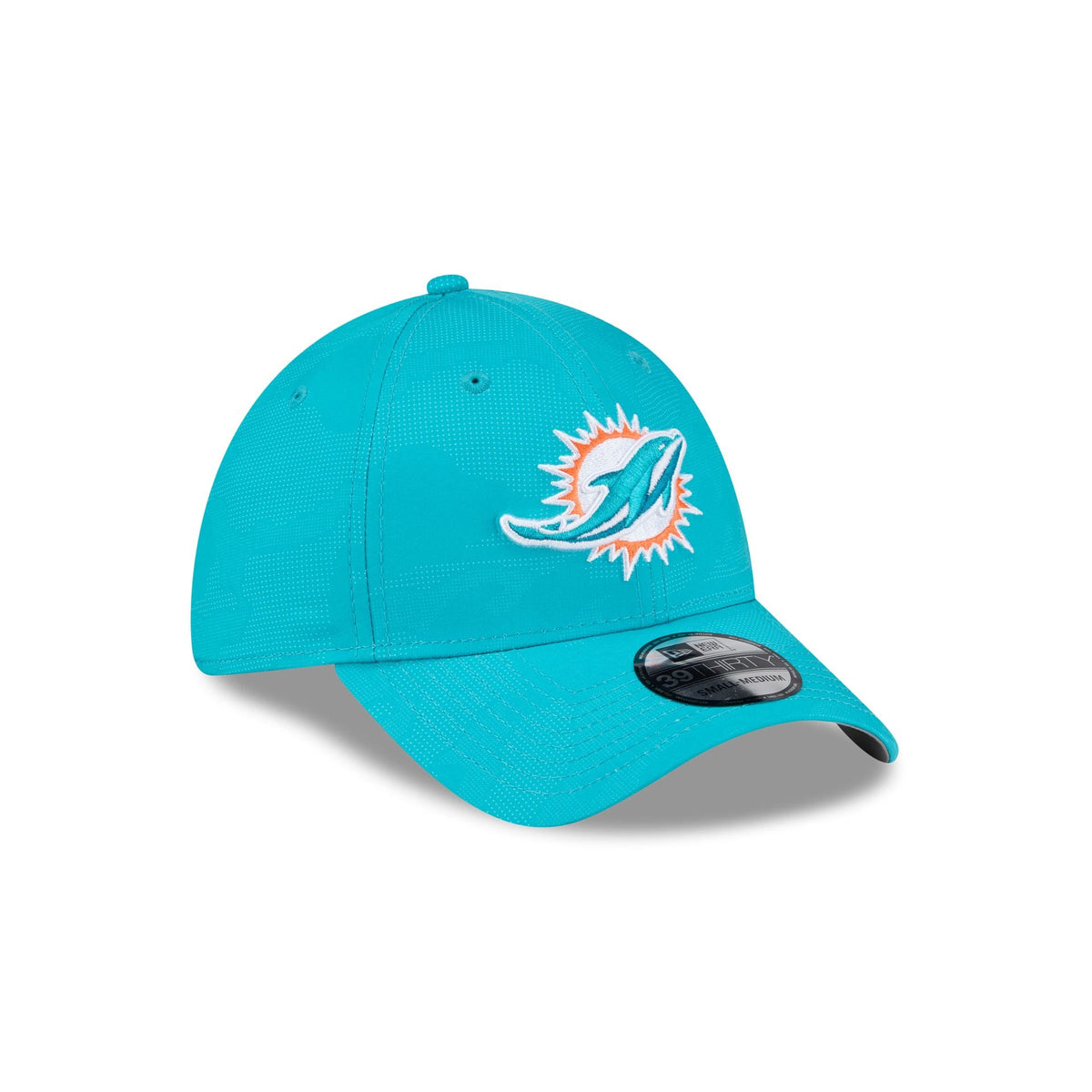 Miami Dolphins Tonal Camo 39THIRTY Stretch Fit Hat
