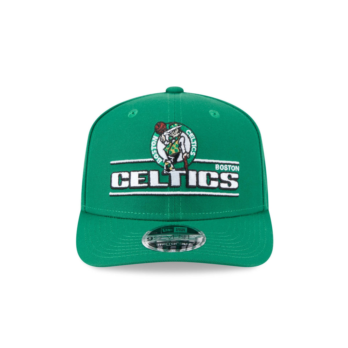 Boston Celtics Stated 9SEVENTY Stretch-Snap Hat