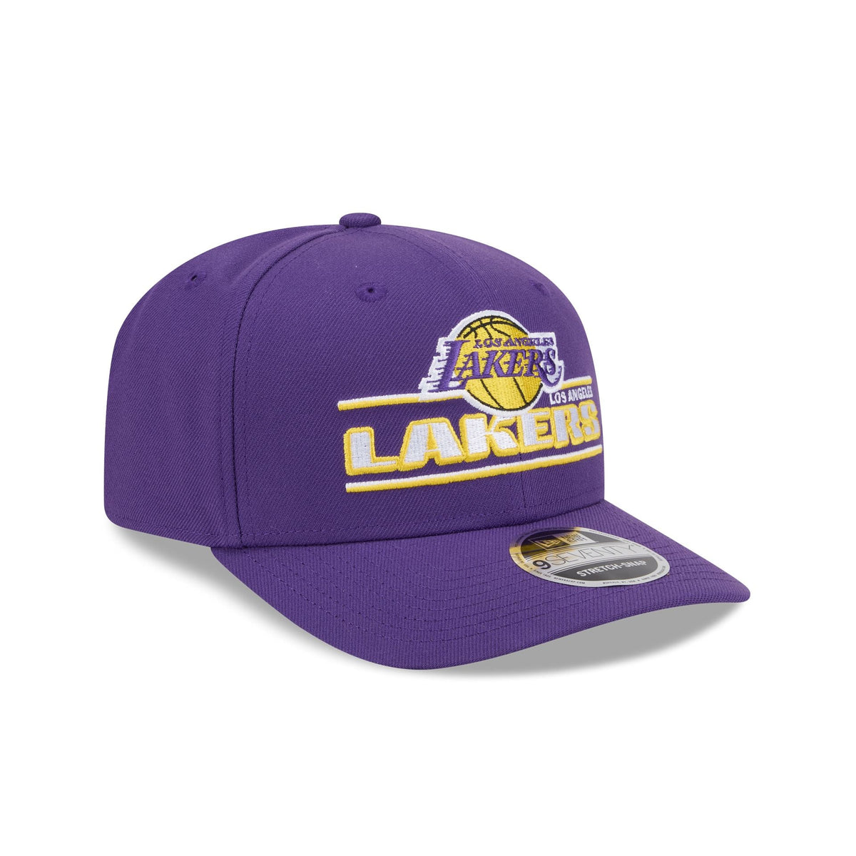 Los Angeles Lakers Stated 9SEVENTY Stretch-Snap Hat