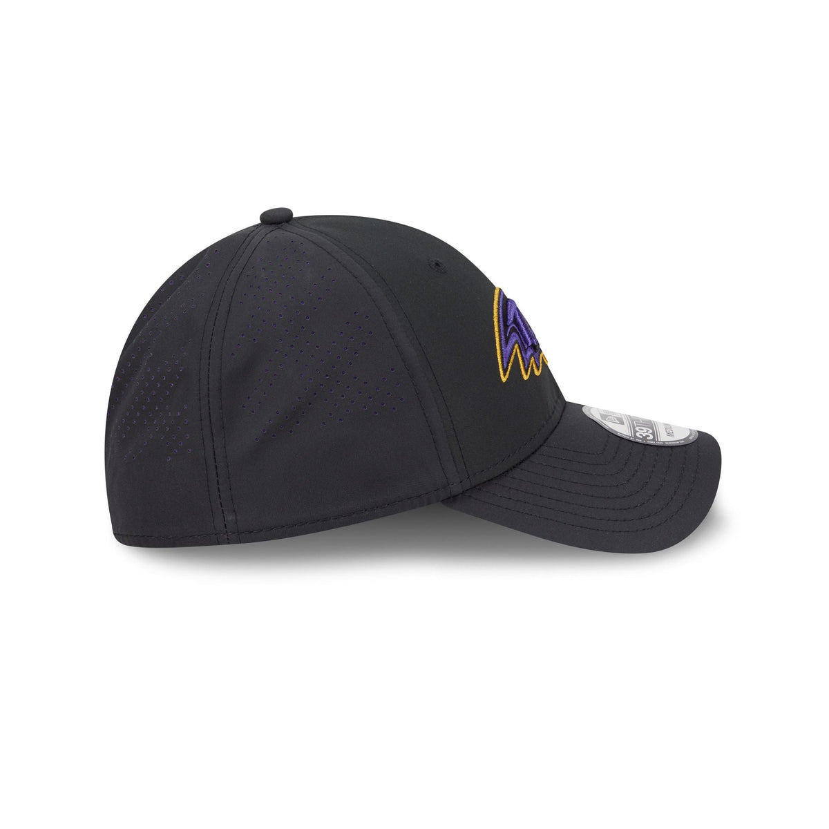 Baltimore Ravens Night 39THIRTY Stretch Fit Hat