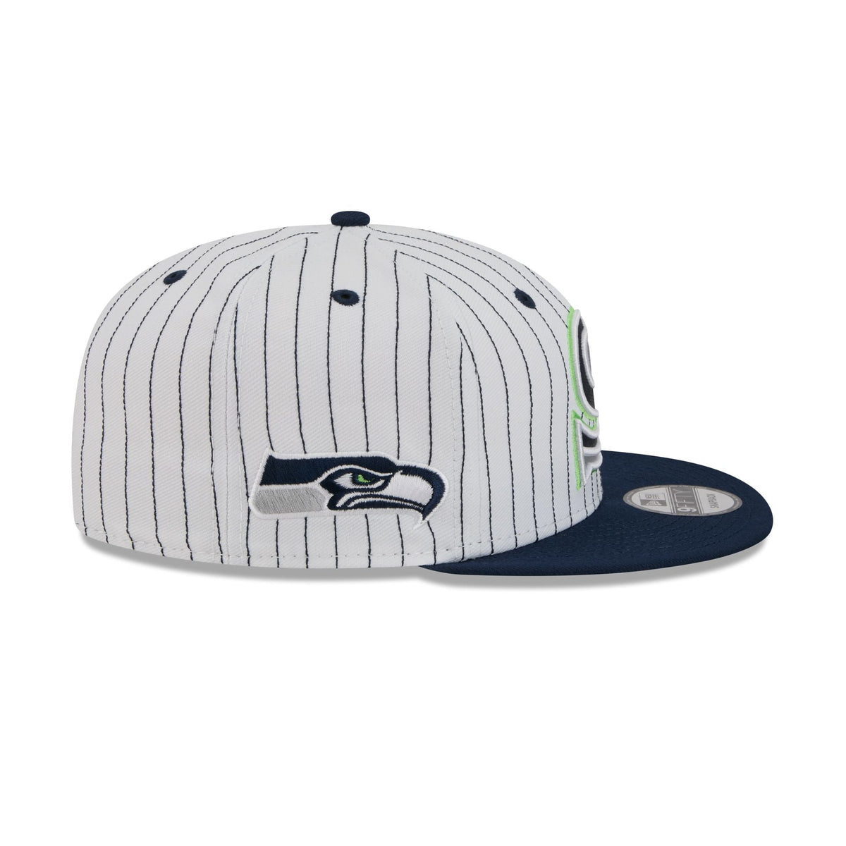 Seattle Seahawks Deceptor Pinstripe 9FIFTY Snapback Hat