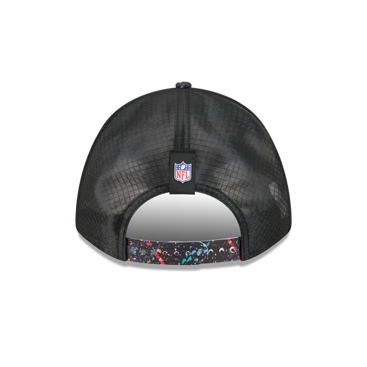 Los Angeles Rams 2025 Crucial Catch 9FORTY M-Crown A-Frame Trucker Hat